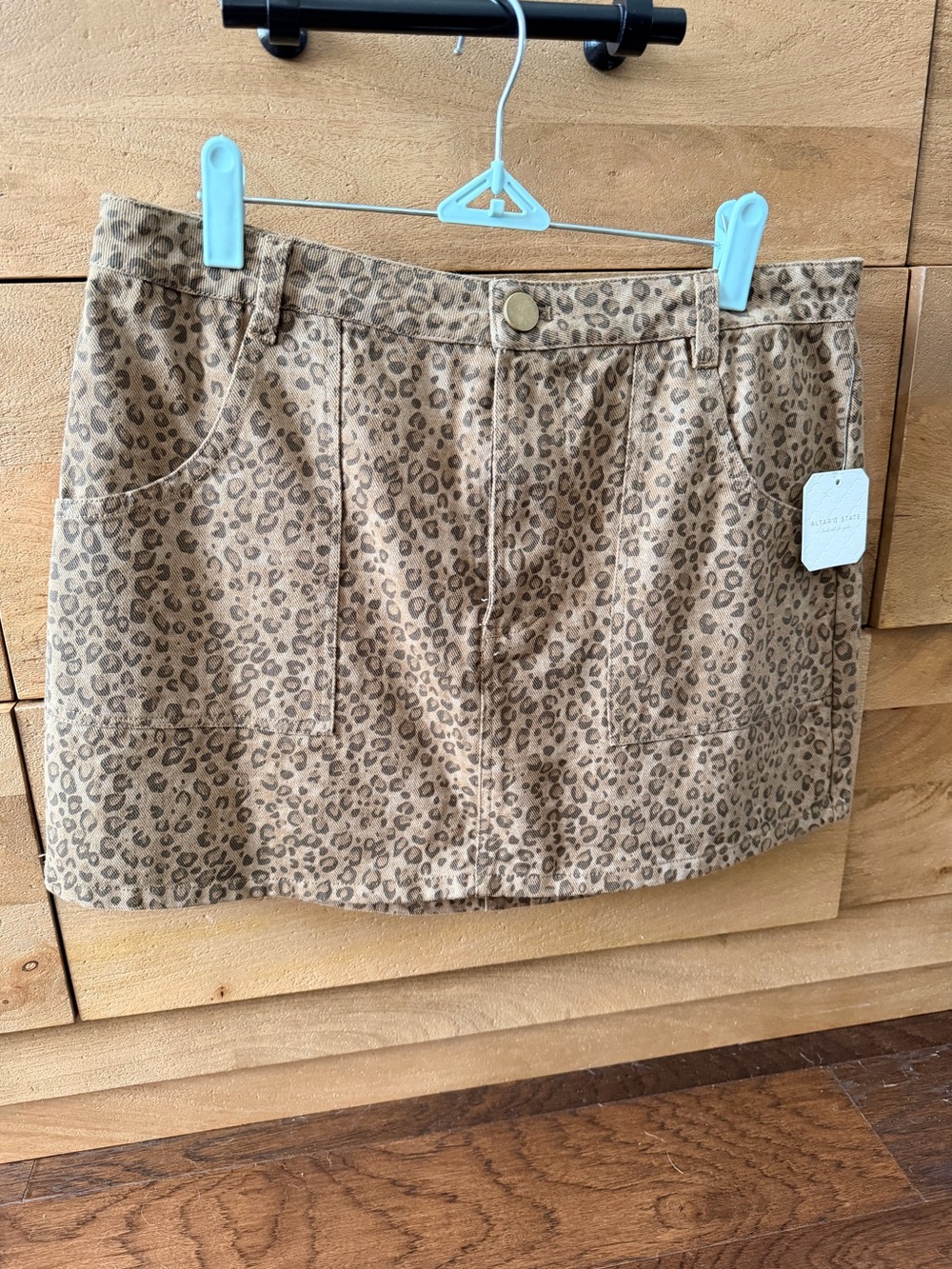 Altar'd State Mini Skirt - Leopard Print